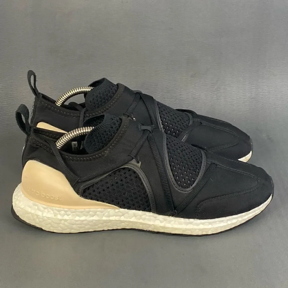 Adidas Ultraboost X Stella McCartney 'Black Apricot' sneaker shoes women size 8